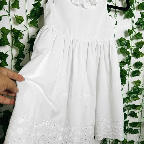 Tahari White Embroidered Dress - Picture 3 of 5